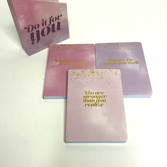Box Set Journals | Do it For Yourself | Self Care | 3 Journals | Mind Body Soul - Picture 6 of 12